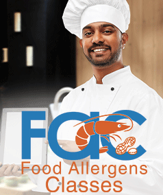 Allergen awareness and food allergy training certification icon